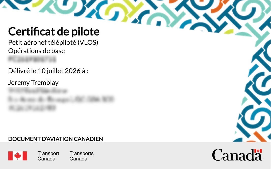 Certificat de pilote